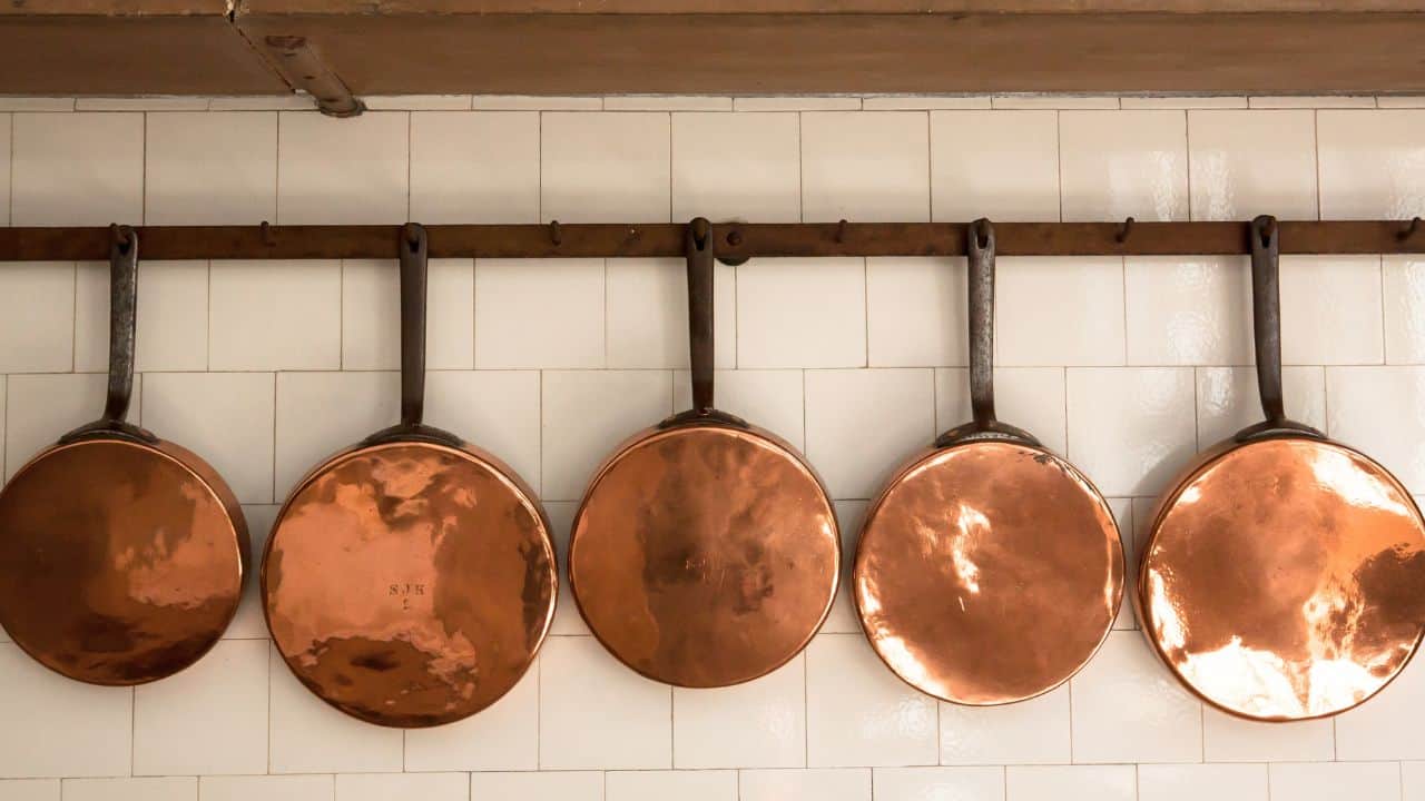 How to Clean a Burnt Copper Pan