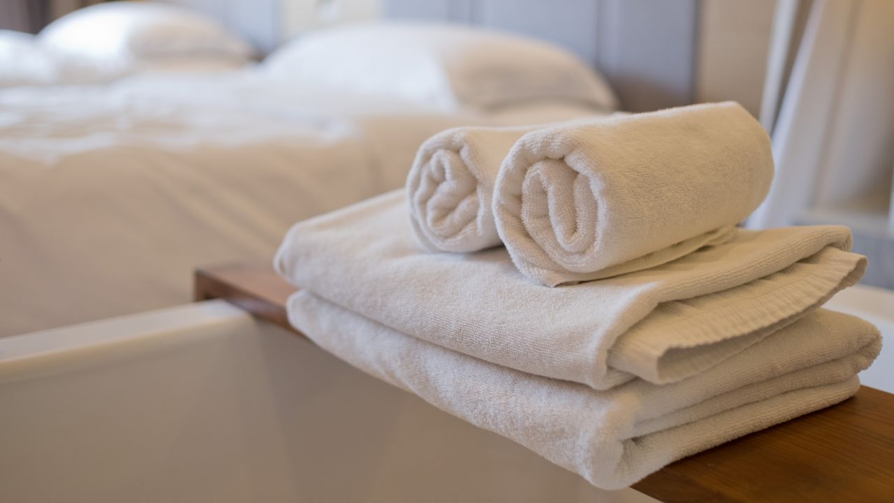 hotel towel